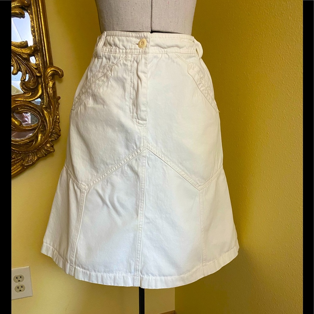 Weekend MaxMara cream skirt